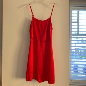 Wilfred Isabelle Dress - Satin Red Size 00